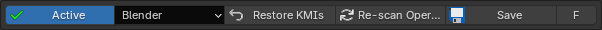 The Keymapper settings row