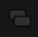 The same button unlit, with no tab bar